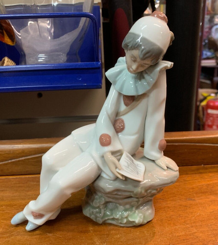 Lovely nao lladro jester - by,
