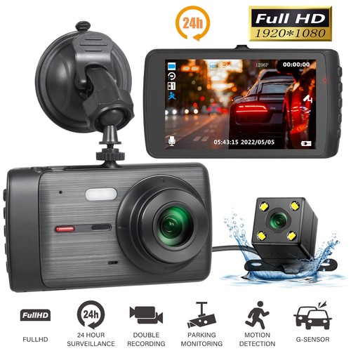 Dash camera 1080p dual - camera,