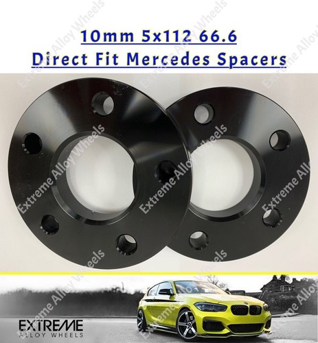 Alloy wheel spacers 10mm 2 - alloy,