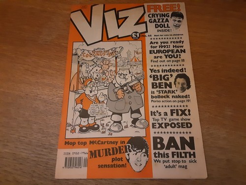 Viz comic issue - viz, 44