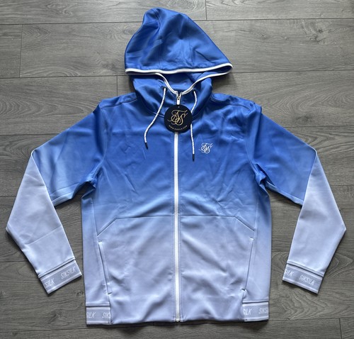 Sik silk zip through hoodie - sik,