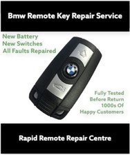 BMW E90 E91 E92 E 1 3 5 6 7 SERIES Sealed Key Fob Repair + Battery Replacement