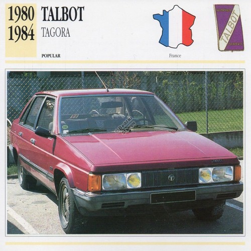 1980 1984 talbot tagora - 1980-1984,