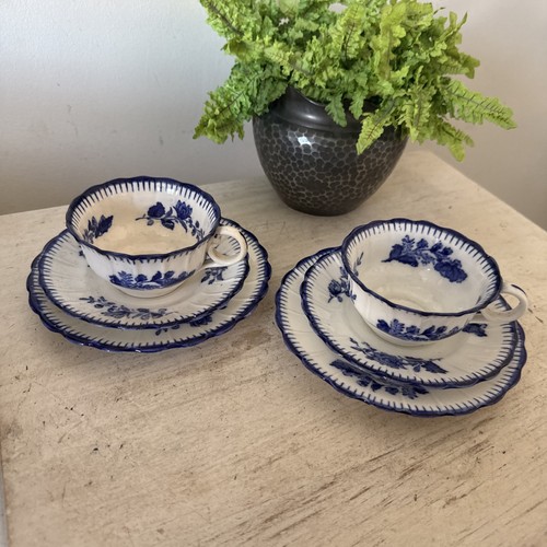 Antique blue white spode - antique,