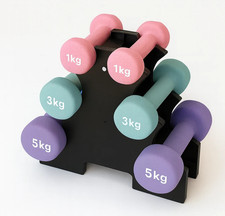 18KG Neoprene Hex Dumbbell