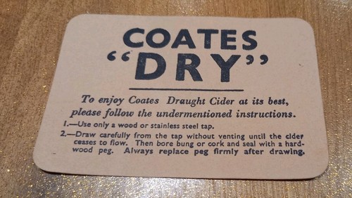 Coates dry cider - coates,