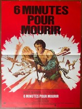 Poster 6 Minutes For Dying Barry Newman Suzy Kendall 40x60cm