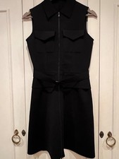 Alaia Zip Up Black Sleveless