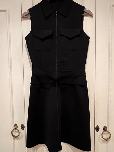 Alaia zip black sleveless - alaia,