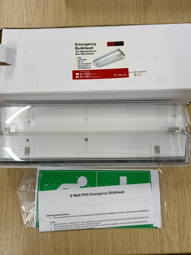 Emergency bulkhead light 3hr - emergency,