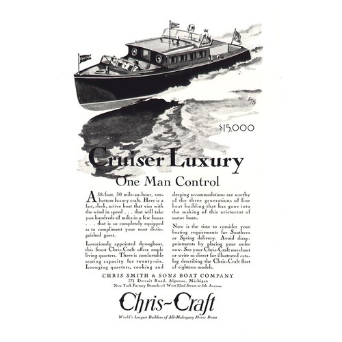 1929 chris craft cruiser - 1929,