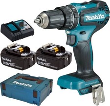 Makita Cordless Impact Drill 18V DHP485RTJ 2x 5.0Ah Battery + Charger in MAKPAC 2