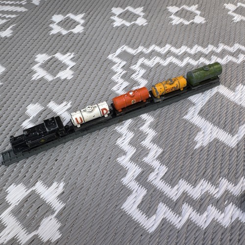 Vintage railway train - railway, tanker