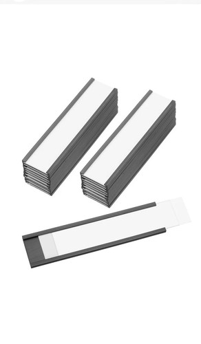 50x pcs magnetic label holder - pcs,