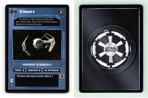 Tie advanced star wars - x1,