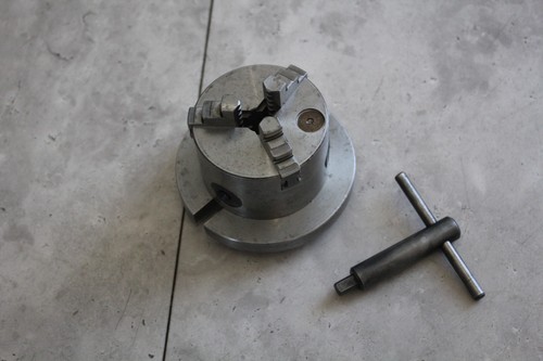 80mm jaw chuck with back - 80mm,
