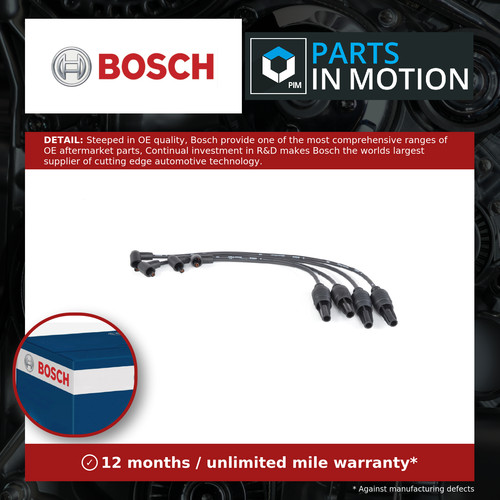 Leads ignition cables set - ht,