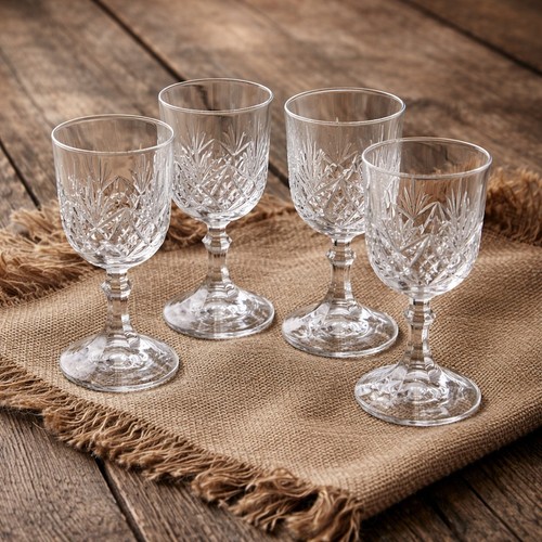Set small vintage crystal - set,