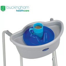 Buckingham Walking Frame Caddy. Basket Tray Cup Holder for Non-Folding Walkers