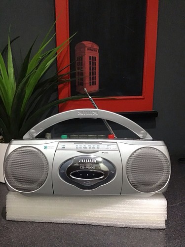 Aiwa p500 stereo radio - aiwa, cs-p500
