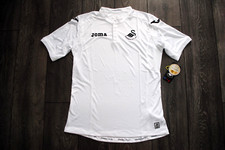 NEW SWANSEA CITY HOME FOOTBALL SHIRT 2016-17 SOCCER JERSEY SIZE MENS LARGE JOMA