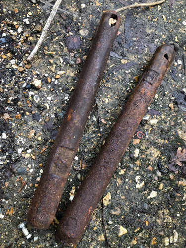 Sash window weights cast - x2,