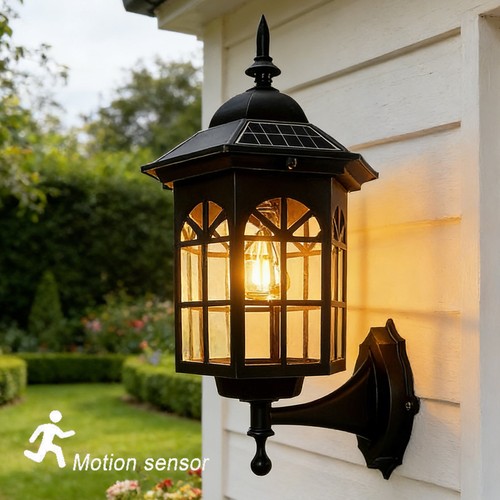 Solar wall light - solar, outdoor