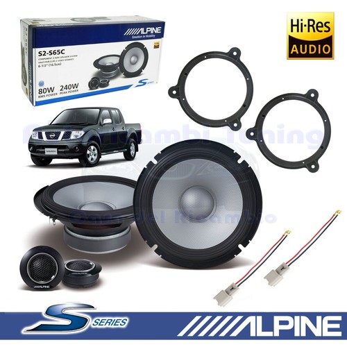 S65c alpine speakers front - speakers,
