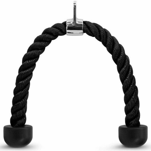 Gym tricep rope pull down - gym,