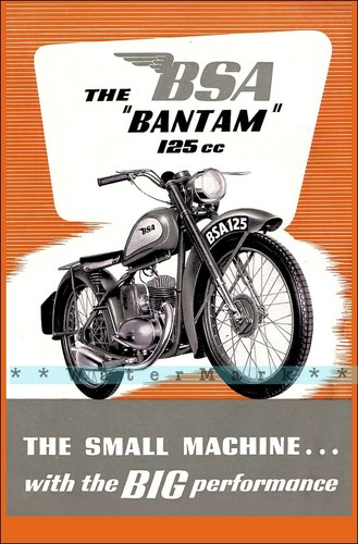 British motorcycle bsa - motorcycle, bantam