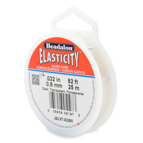 Beadalon elasticity clear - -,