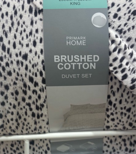 Animal print brushed cotton - brushed,