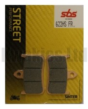 Fits: Honda NT650 Bros 1988-1992 SBS Street Sinter Front Brake Pads 622HS