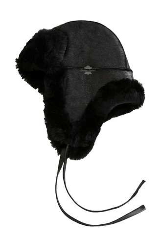 Mens black hat raf - b3,