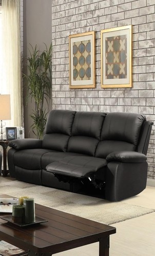 Reclining faux leather - faux,