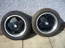 JAGUAR XJS BORBET ALLOYS X 2 , 8J X 16 INCH WITH TYRES