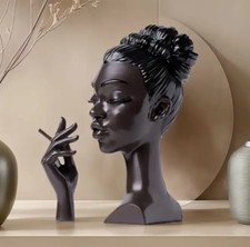 smoking woman Resin,hard