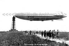 puu-8 R100 Airship Tethered at