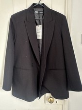 Black Oversized Blazer With