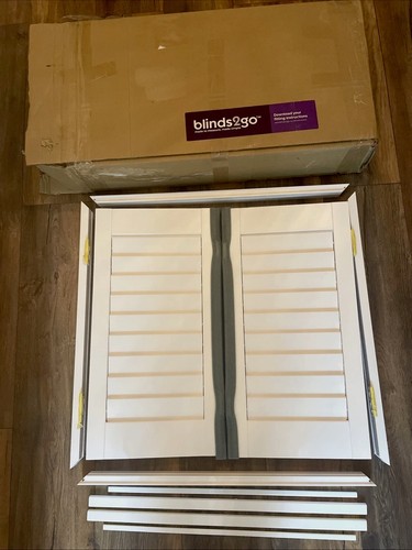 Brand new blinds2go - new, shutters
