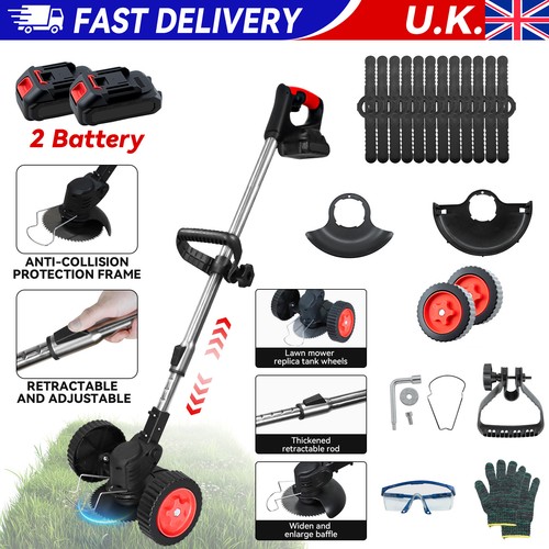 2battery cordless strimmer - 2battery,
