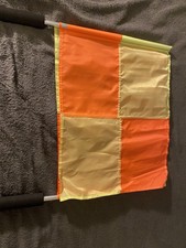 Football Referee Flag Set 2 Pieces, Orange and Ingenious