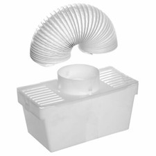Universal Tumble Dryer Condenser Vent Kit Box With Hose Fits All Dryer Makes
