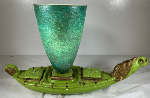 Vtg green gondola - gondola, spun