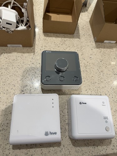 Hive thermostat hub - hive, thermostat,