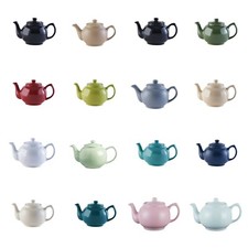 Filter Teapot tea pot ceramic 6 cup traditional infuser tea pot 22 asst colours