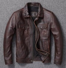 Men’s Distressed Motorcycle