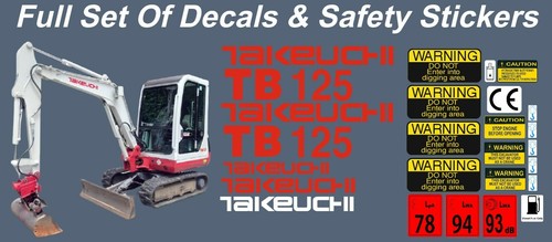 Takeuchi tb125 mini - tb125, digger