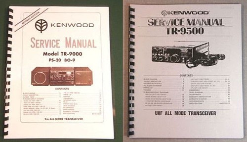Kenwood 9000 and 9500 - kenwood, tr-9500