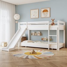 3ft Single Bunk Beds Pine Wood
